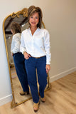 Dear John Galina LS Blouse White