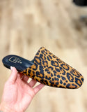 Shushop Atlas Mule Slide Leopard Hair