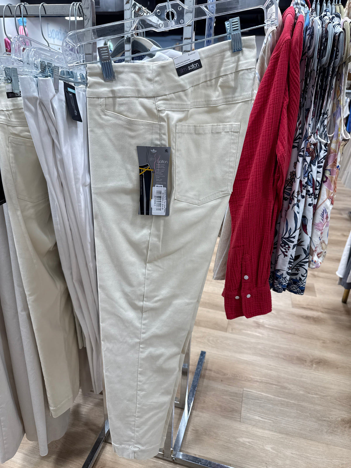 Slimsations Pull On Pant Winter White