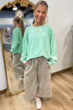 Heart's Desire Patch Front Top Mint