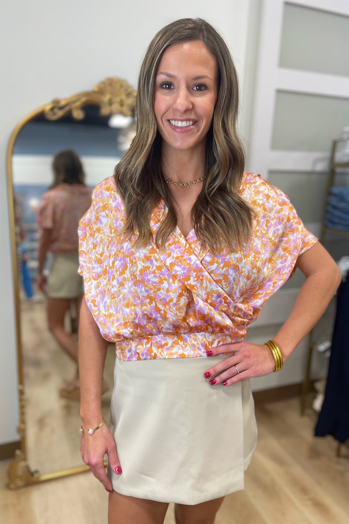 Lilacs in Bloom Blouse