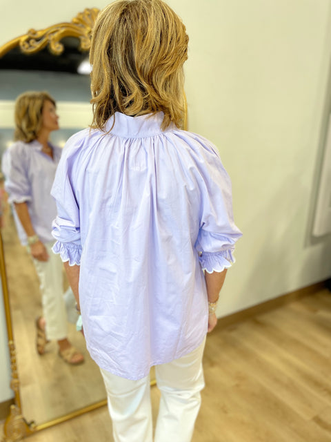 Spring Style Blouse Periwinkle