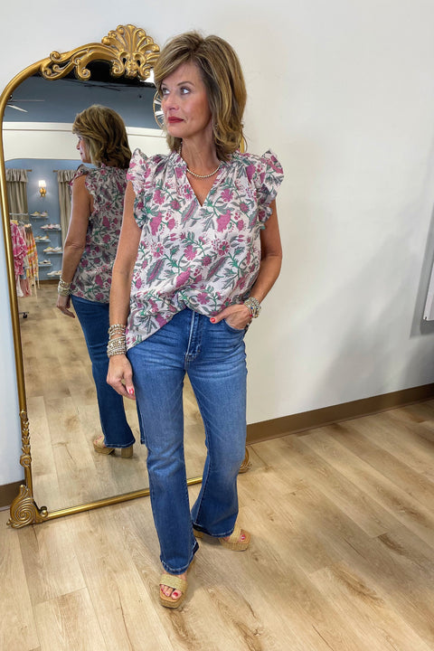 Dylan Bella Blouse Berry