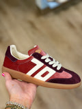 Back 70 Cloud Sneaker Velvet Wine Butter