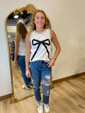 Ready Ribbon Tank White