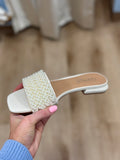 Corkys Our Lil Secret Pearl Slide Sandal