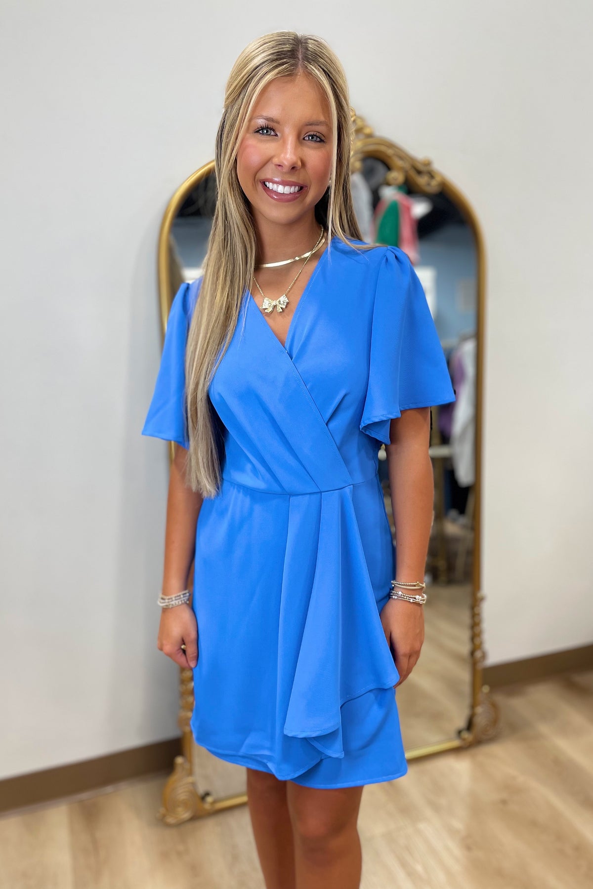 Sunday Special Dress Diva Blue