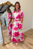 Azalea V Neck Maxi Dress