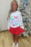 Mary Square Shelby Sweatshirt FA LA LA