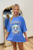 Rock N Roll 1981 Eagle Vintage Graphic Tee Cobalt