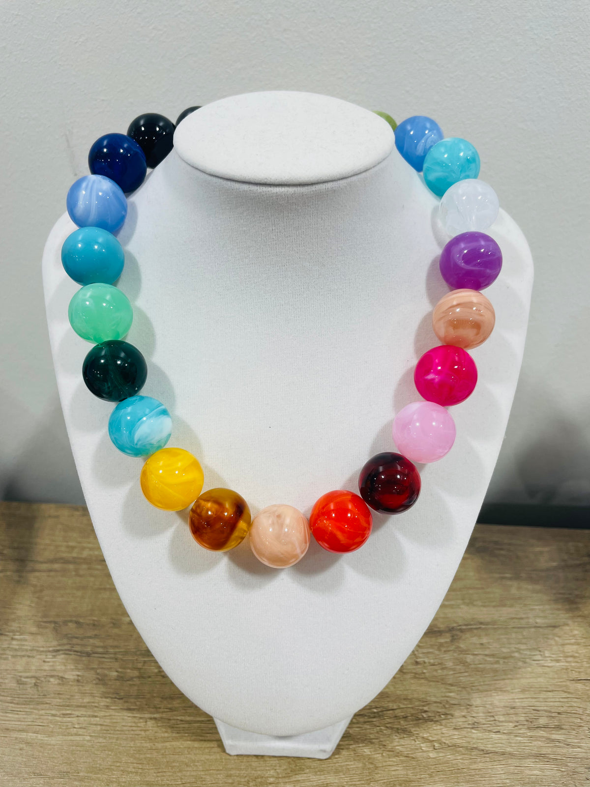Kate Color Mix Beaded Necklace - Various