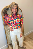 Jodie Vintage Pop Blouse