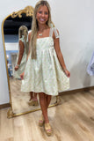 Perfect Party Dress Lime/Blush