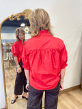 Game Day Glory Blouse Red