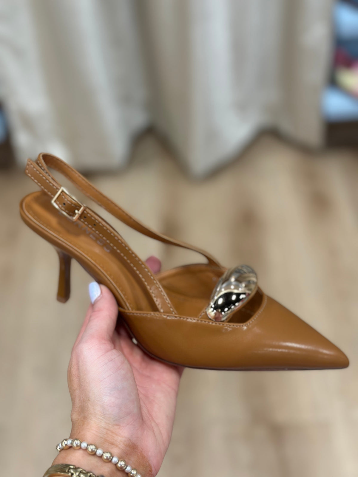 Eltha Slingback Heel Camel