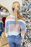 Berry Bliss Crop Sweater Blueberry