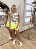 Cassette Sleeveless Muscle Tank Cream