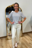 Bayeas Wide Leg Pant White