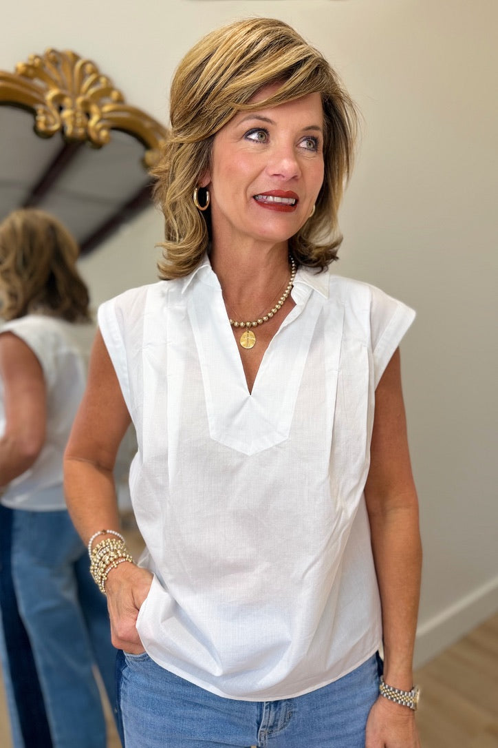 Dear John Aidy Blouse White