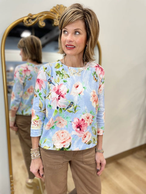 Renuar Bluebell Knit Sweater