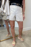 Renuar Patch Pocket Shorts Gold
