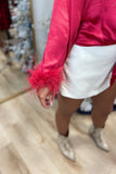 Shiloh Feather Top Red