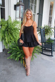Cocktail Romper Black