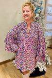 Buddy Love Feeling Sparkly Mini Dress Pink