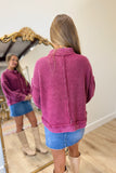 Dear John Reese Cardigan Tibetan Red