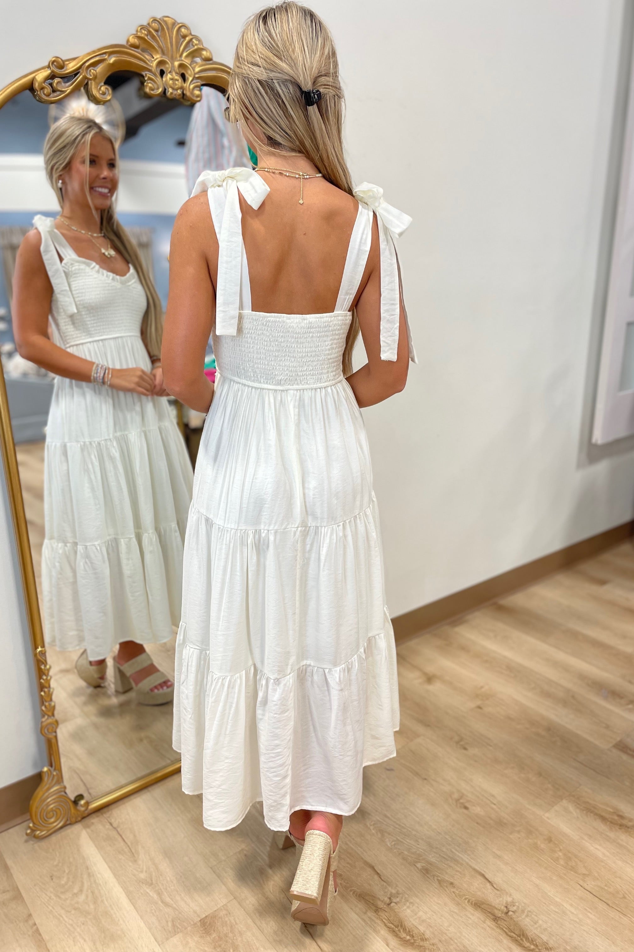 Summer Day Dress Cream