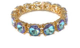 Round Cut Gem Stretch Bracelet