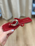 Kori Thong Sandals Red