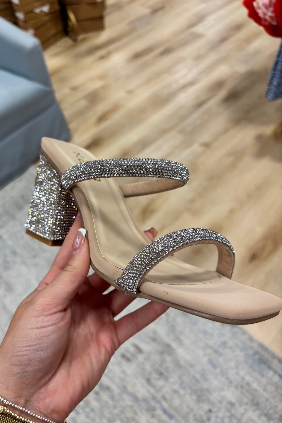ABI Crystal Studded Heel
