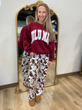 Lulu Mac Maroon Sweatshirt