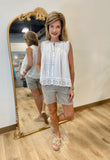 Dylan Malia Sleeveless Top White