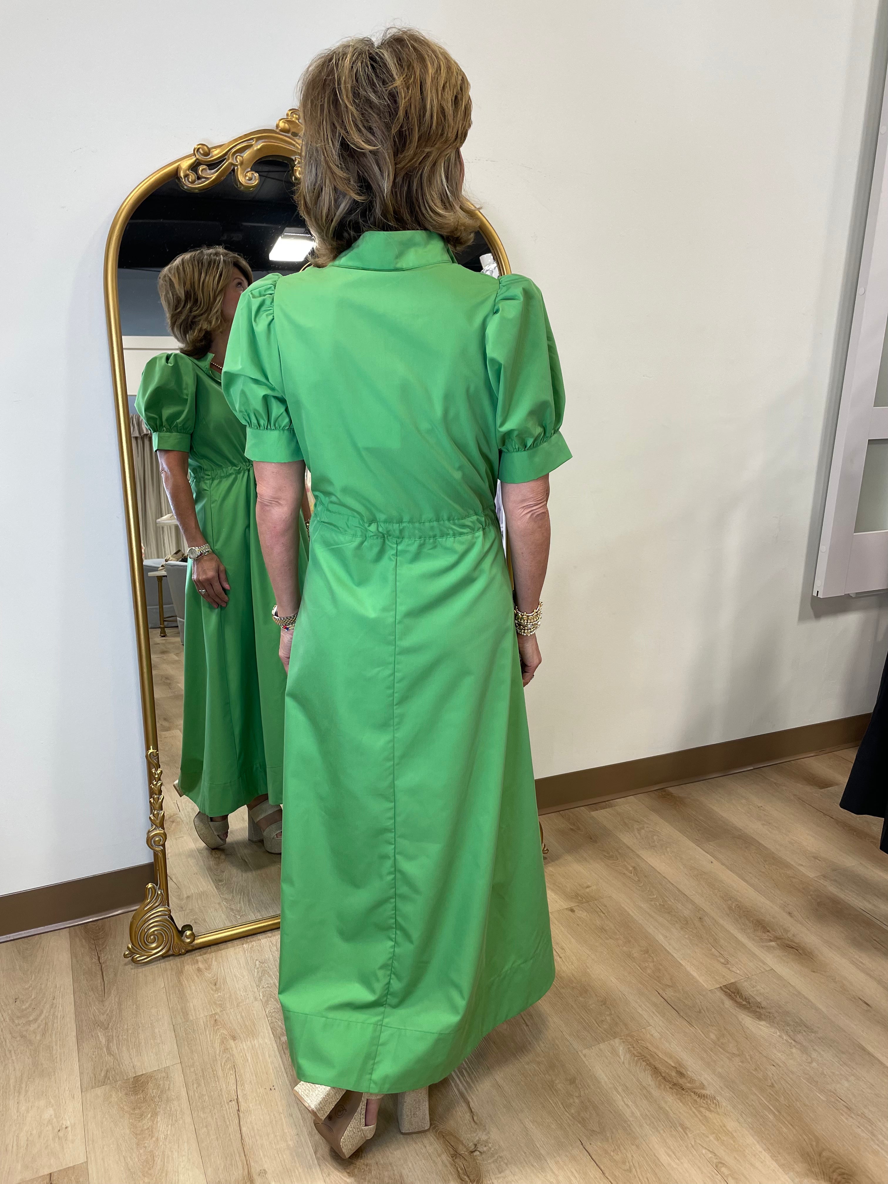 Evergreen Shade Dress