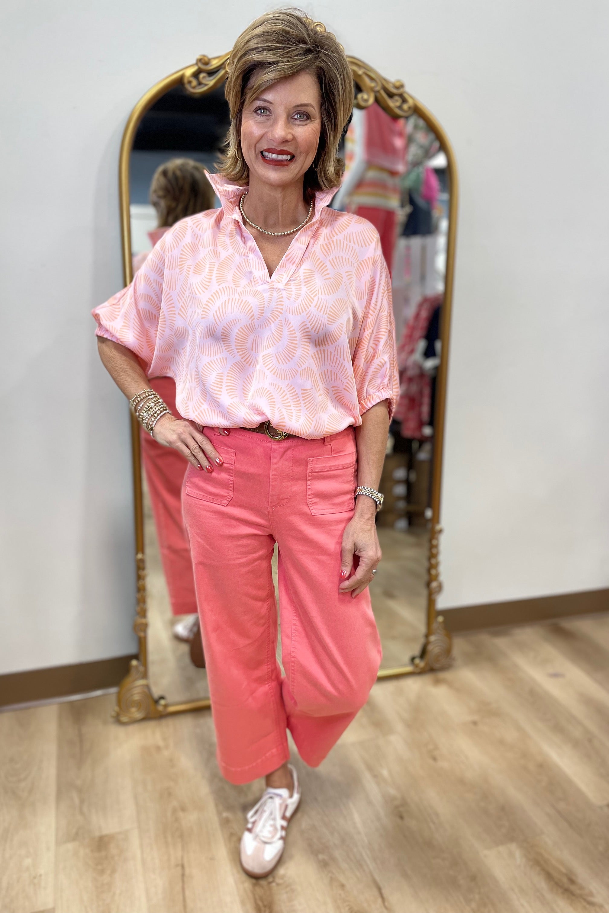 Seaside Drop Shoulder Top