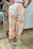 Charlie B Linen Pants Blooming