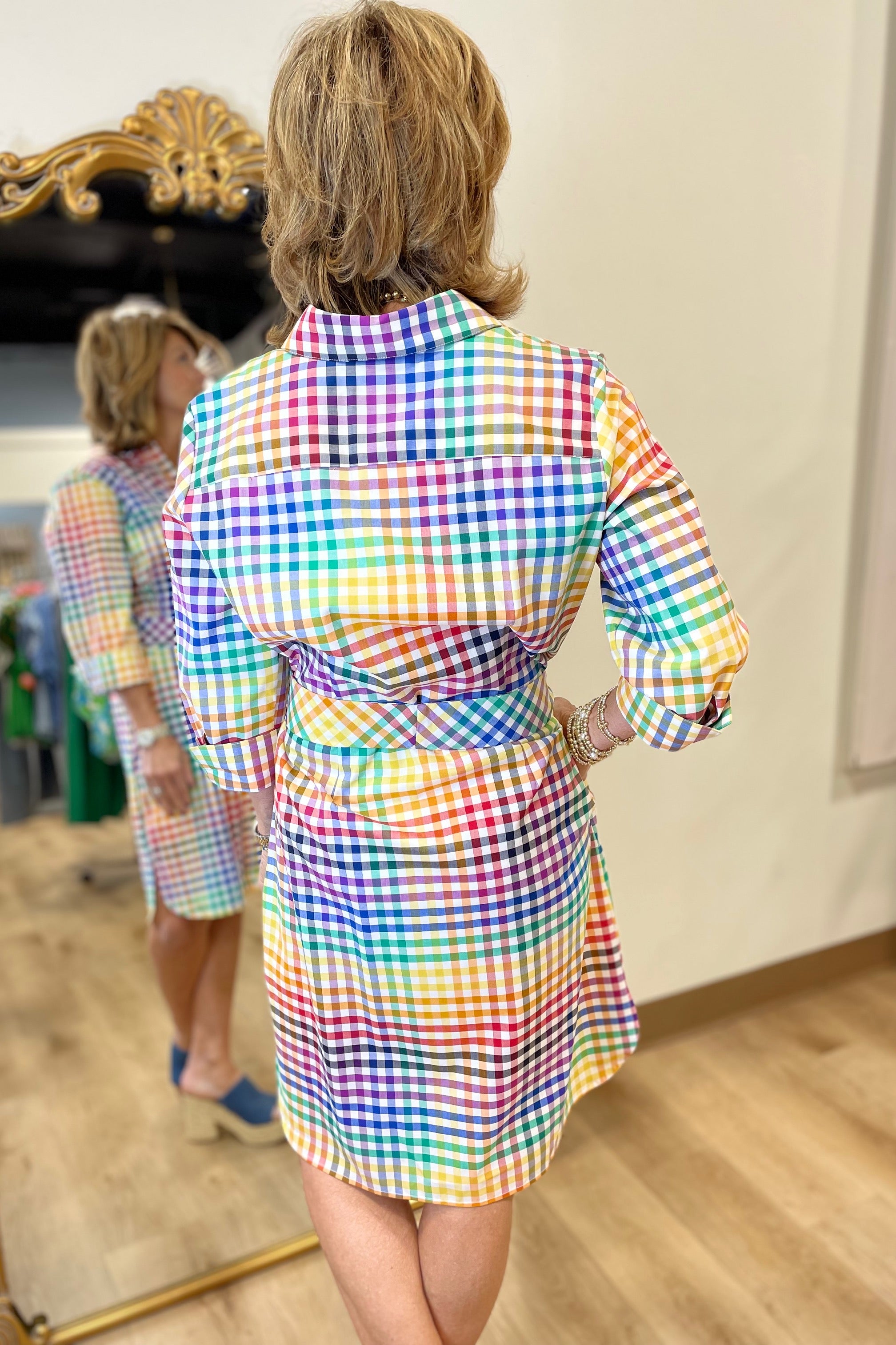 foxcroft shirt dress Turning Heads #Linkup-Foxcroft Collaboration: What Every Woman Needs- A Non-Iron Shirt Dress