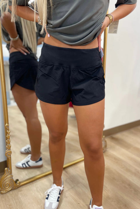 Speed Up Shorts Black