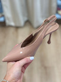 Jolie Sling Back Heel Mocha