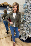 Charlie B Moto Jacket Spruce