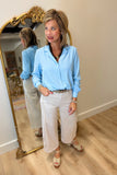 Renuar Pull Over Blouse Mist