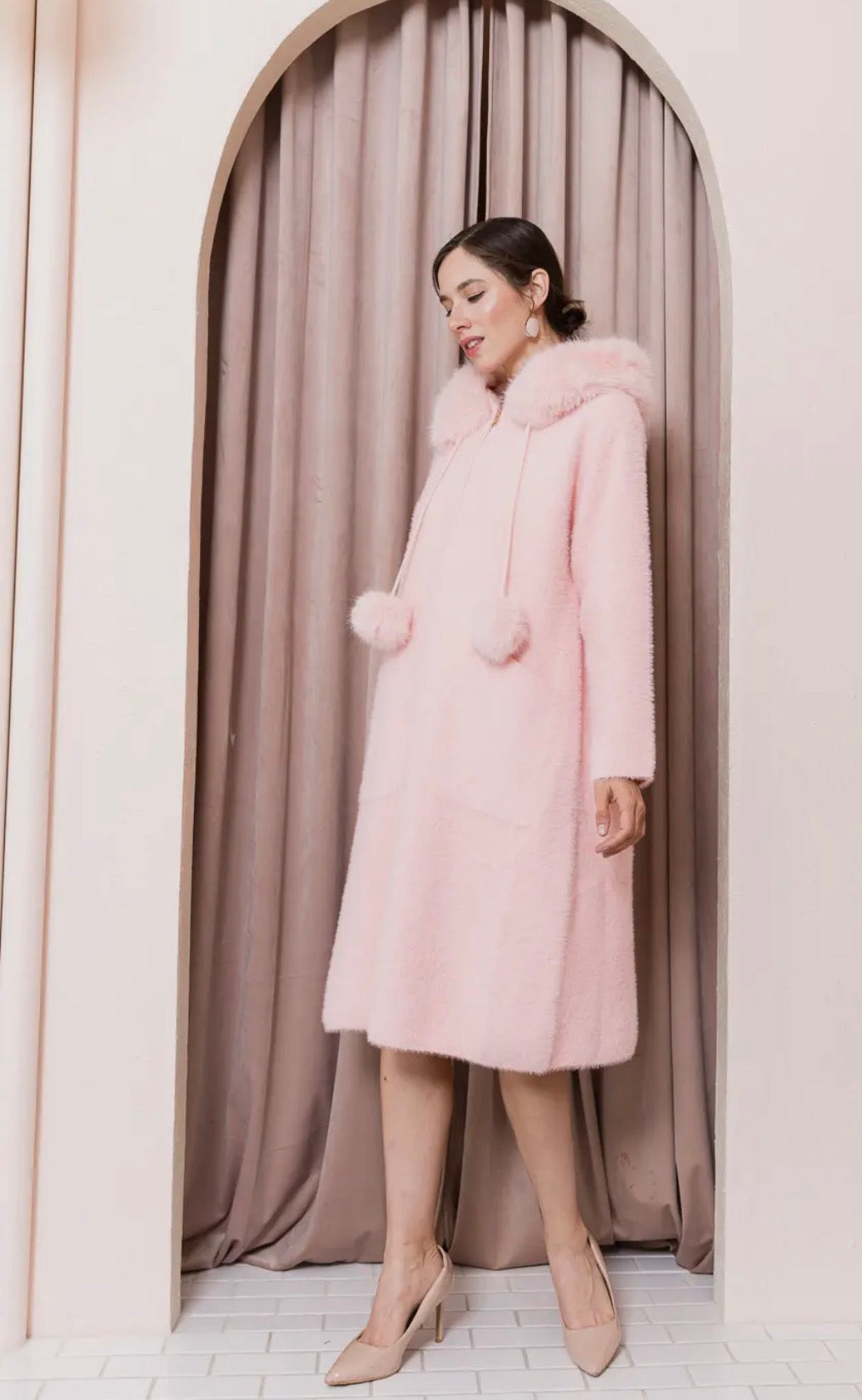 Joh Suraya Coat Pink