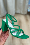 Naked Feet Mood Sandal Green