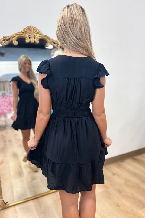 Company's Coming Dress Black