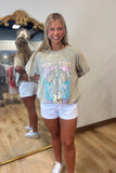 World Tour Rock '&' Roll Graphic Tee Mocha