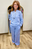 Tempo Paris 3 Buton Tunic Denim