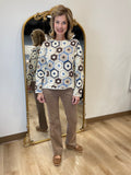 Charlie B Crochet Top Oxford