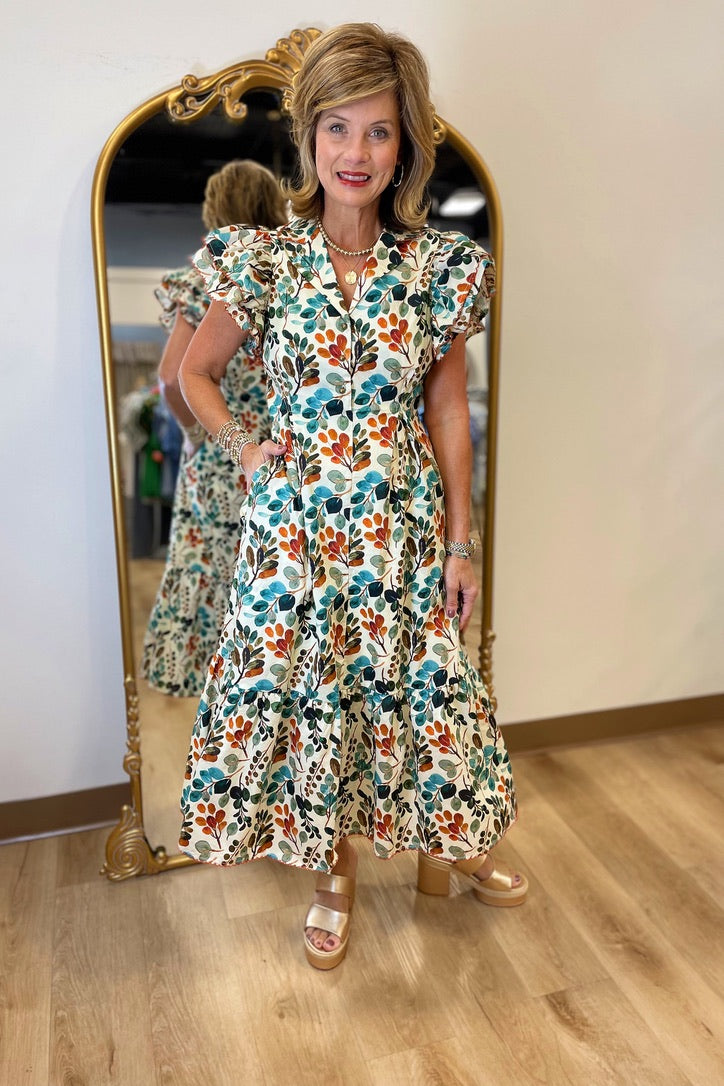 Fall Painter Pallet Dress